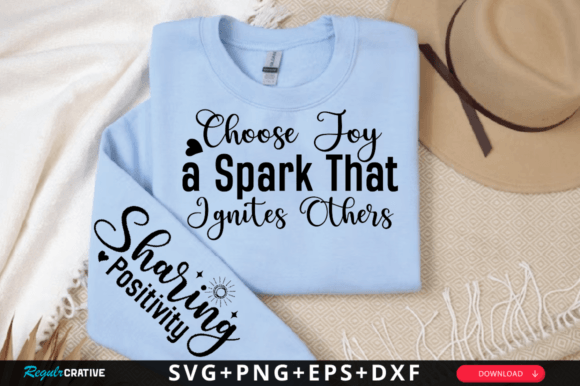 Choose Joy: Spark That Ignites SVG Graphics