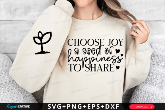Choose Joy SVG: Graphics & T-Shirt Designs