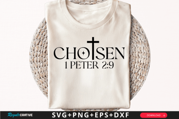 Chosen 1 Peter T-Shirt SVG Graphics