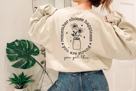 Happiness SVG: Boho Motivational Graphics & T-Shirt Designs